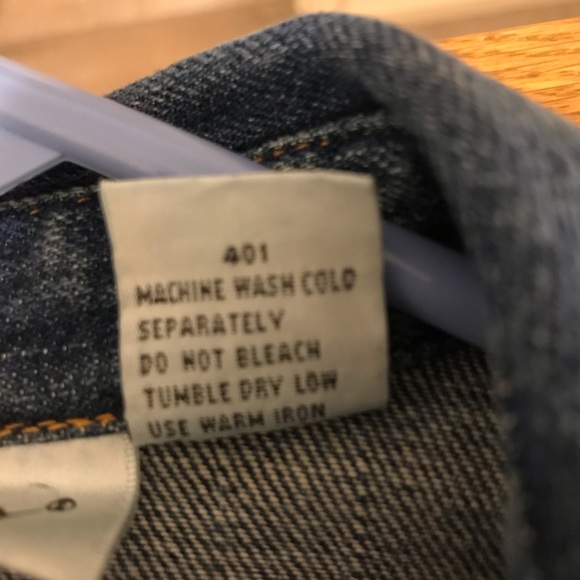 Vintage Jeanology Maxi Denim Dress Size  Small Gently used Buttons up Size 6P - Picture 11 of 12